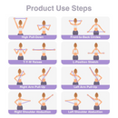 Figure 8 Resistance Bands – Silicone Exercise Bands for Women