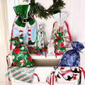50PCS Christmas Gift Wrapping Set (25 Colorful Bags + 25 Tags)