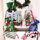 50PCS Christmas Gift Wrapping Set (25 Colorful Bags + 25 Tags)