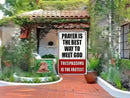 Metal No Trespassing Signs Private Property Funny