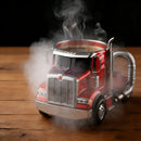 Durable Semi-Truck Shaped Coffee Mug – Handcrafted Resin Mug for Family & Friends