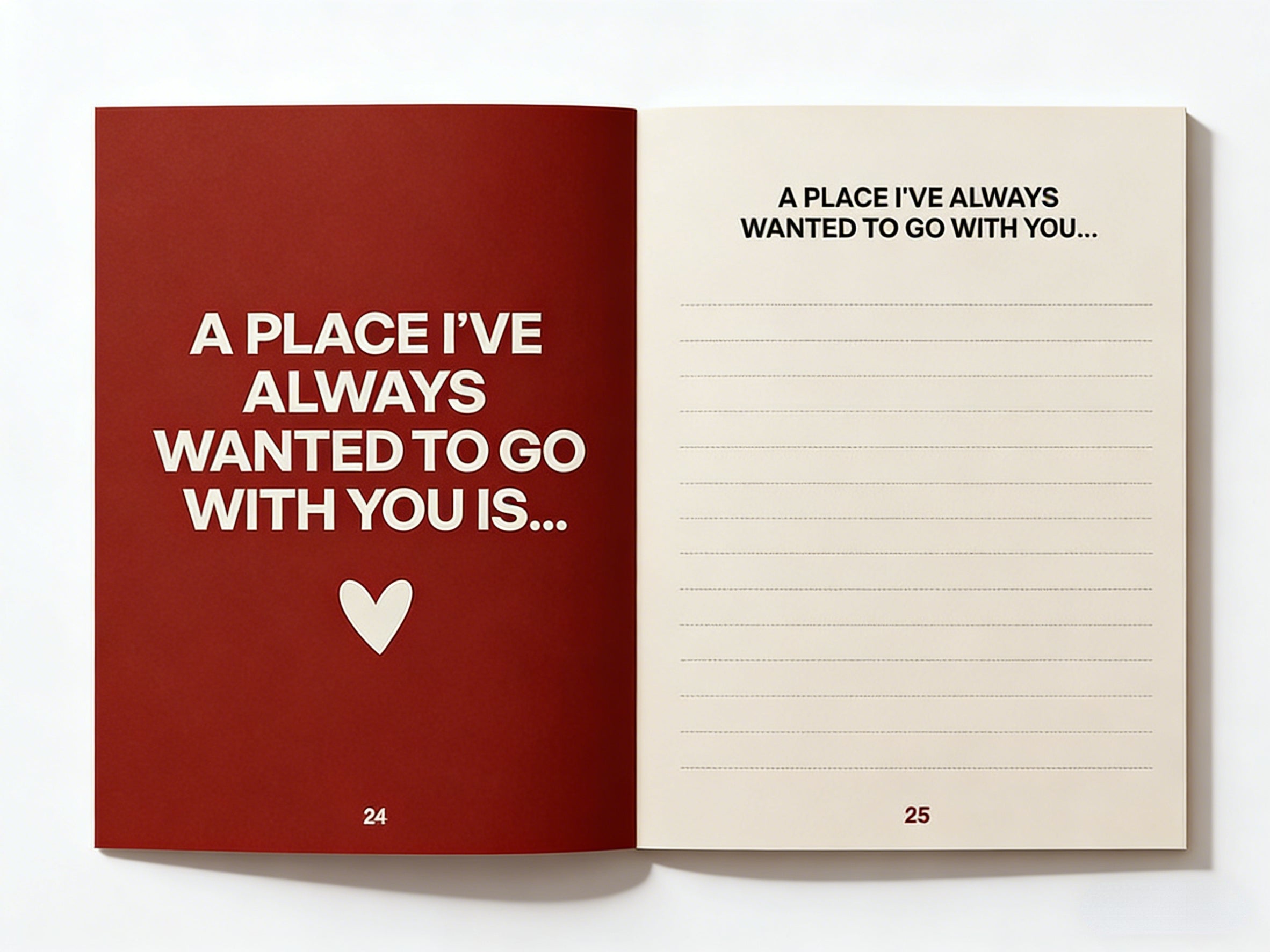 "THIS IS WHY YOU'RE MINE"   Couples Journal