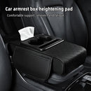 Multi-Purpose Car Console Storage Bag with Armrest Pad