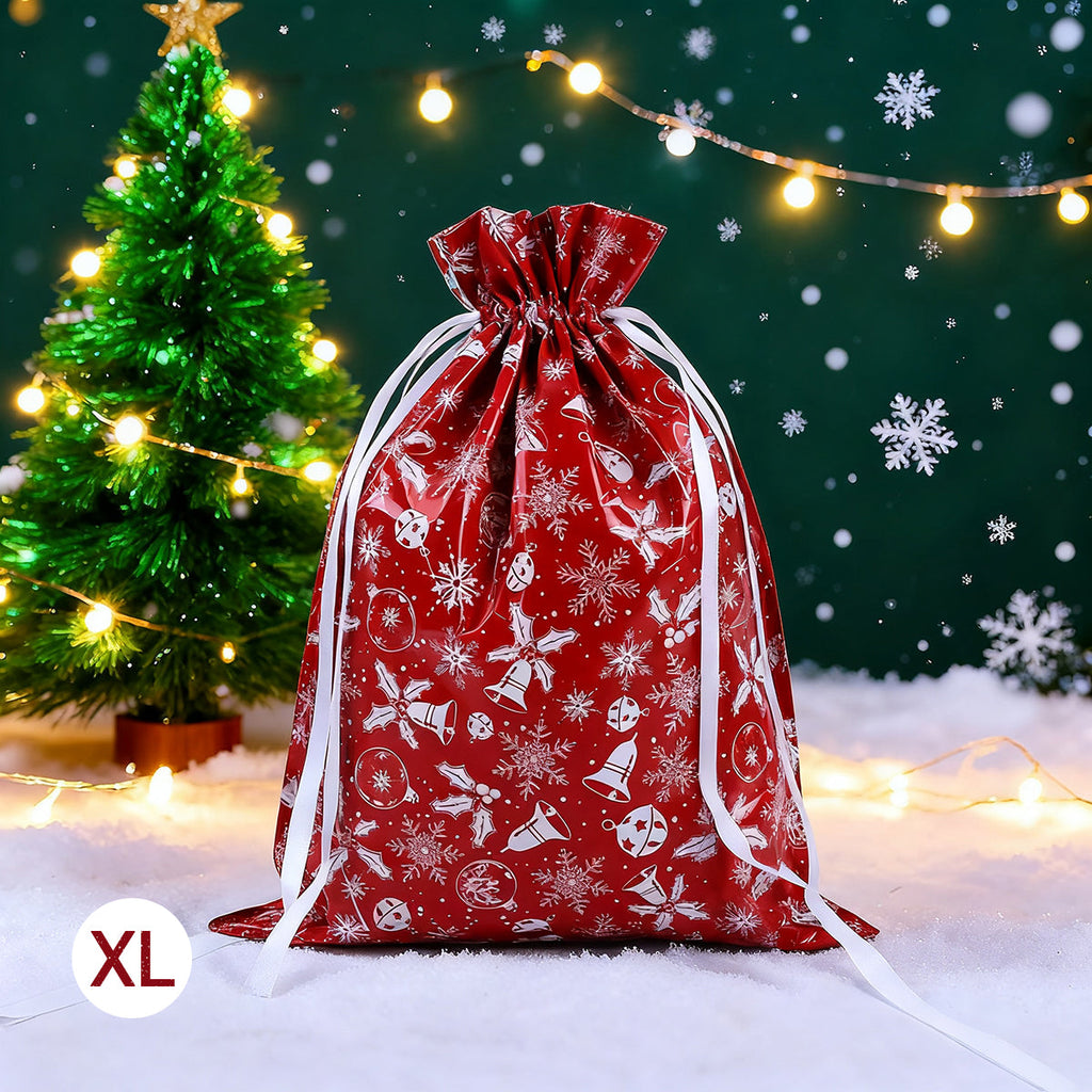 50PCS Christmas Gift Wrapping Set (25 Colorful Bags + 25 Tags)
