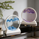 A Masterpiece in Motion: Elegant Sand Art Decor