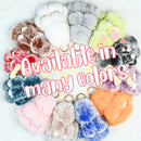 Handcrafted Soft Bunny Charm: Adorable Plush Rabbit Toy Keychain