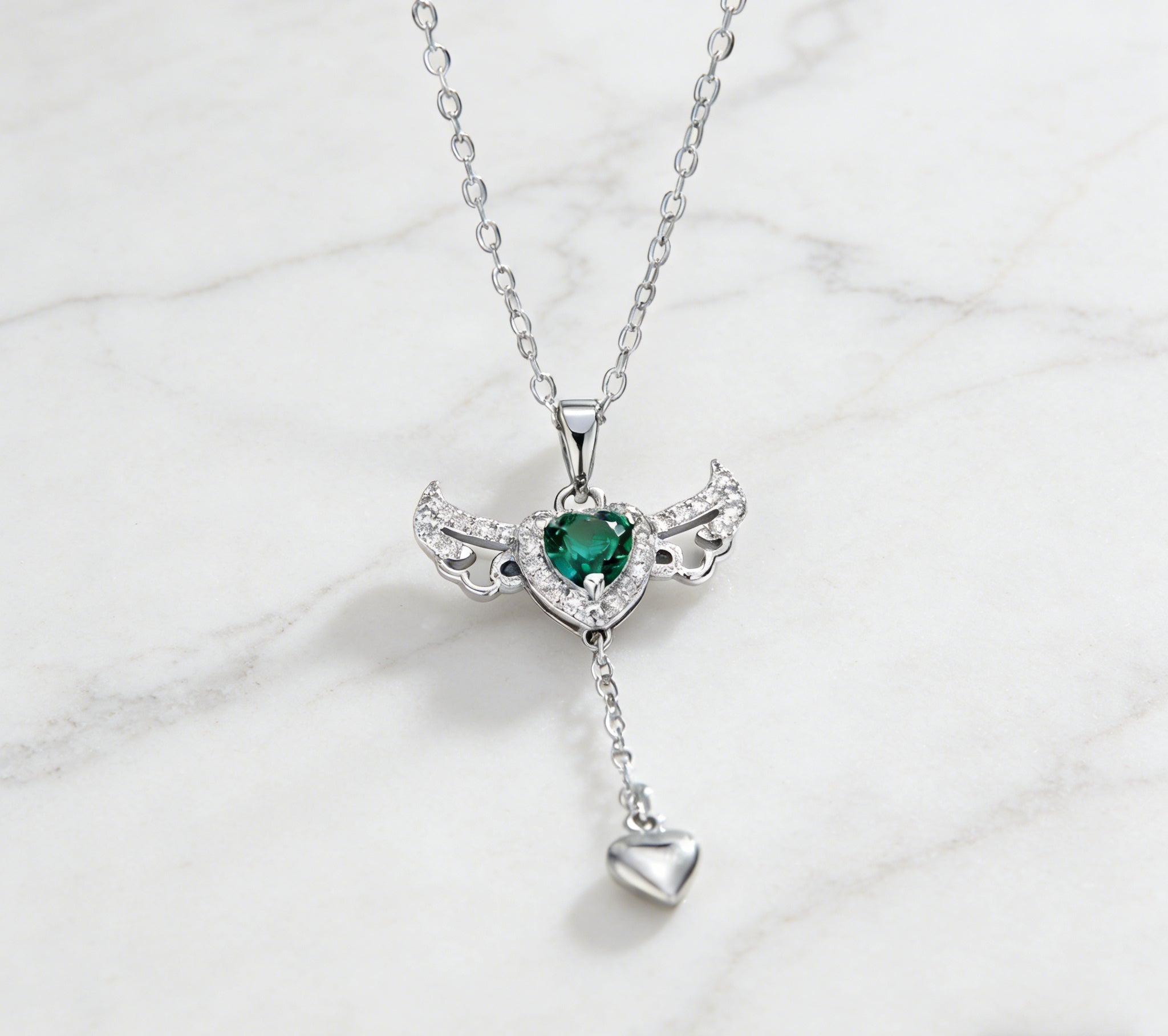 Angel Heart Necklaces for Women