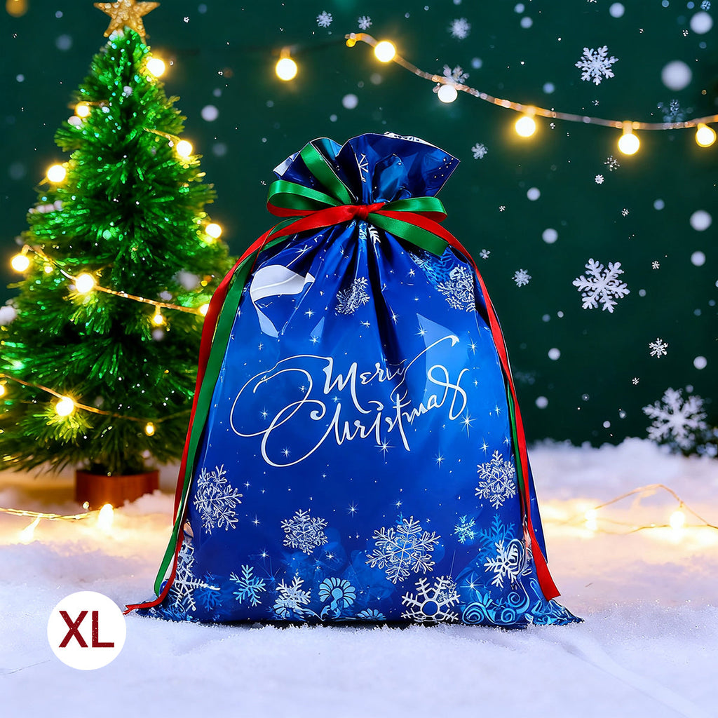 50PCS Christmas Gift Wrapping Set (25 Colorful Bags + 25 Tags)