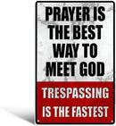 Metal No Trespassing Signs Private Property Funny