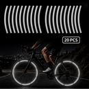 20pcs Reflective Stickersfor Bicycle, Car, Cycling, Bike, Motorcycle