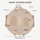 Lay-Flat Drawstring Tote