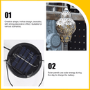 Baroque Style Solar Garden Lantern