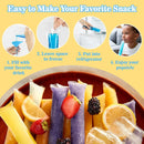 Food-grade disposable popsicle bags