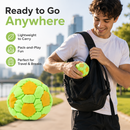 6 Pack Soft Soccer Footbag – Indoor & Outdoor Fun for All Ages