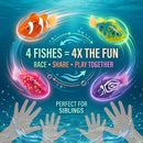 Electronic Pet Fish Bath Toy | LED Light Up | Auto-Swimming Bath Toy