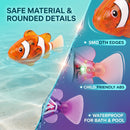 Electronic Pet Fish Bath Toy | LED Light Up | Auto-Swimming Bath Toy