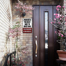 Metal No Trespassing Signs Private Property Funny