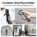 Magnetic Phone Tripod for iPhone – Portable Magsafe Holder with Strong Grip & Foldable Hook