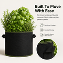 5-Pack 5 Gallon Grow Bags