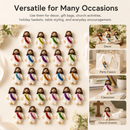 30 Pcs Colorful Mini Jesus Rubber Figurines