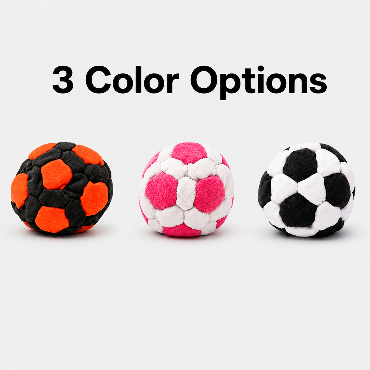 6 Pack Soft Soccer Footbag – Indoor & Outdoor Fun for All Ages
