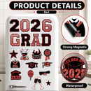 20 Pcs Graduation Magnets 2026 Cruise Door Car Magnets