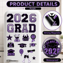 20 Pcs Graduation Magnets 2026 Cruise Door Car Magnets