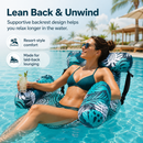 Inflatable Pool Floats Adult,Floating Lounge Chairs