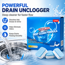 Drain Cleaning Tablets for Sinks, Showers & Washing Machines