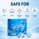 Drain Cleaning Tablets for Sinks, Showers & Washing Machines