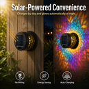 Mandala Solar Wall Lamp – Magical Patio Night Ambience