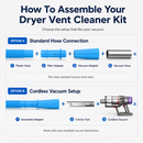 Dryer Lint Cleaning Kit