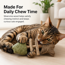 Catnip & Silvervine Chew