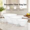 3PCS Fine Mesh Filter Bags