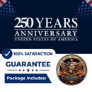 250 Years of Freedom Veteran Tribute Coin