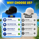 Cooling Solar Fan Hat – UV Protection & Breathable Mesh