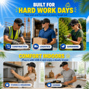 Cooling Solar Fan Hat – UV Protection & Breathable Mesh
