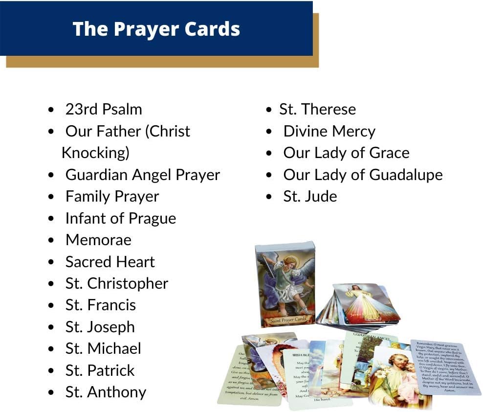 Catholic Genuine Leather Holy Card Holder