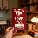 Just A Few Things I Love About You (With All My Heart) Fill In The Blank Gift Book