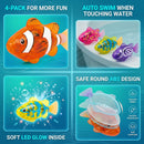 Electronic Pet Fish Bath Toy | LED Light Up | Auto-Swimming Bath Toy