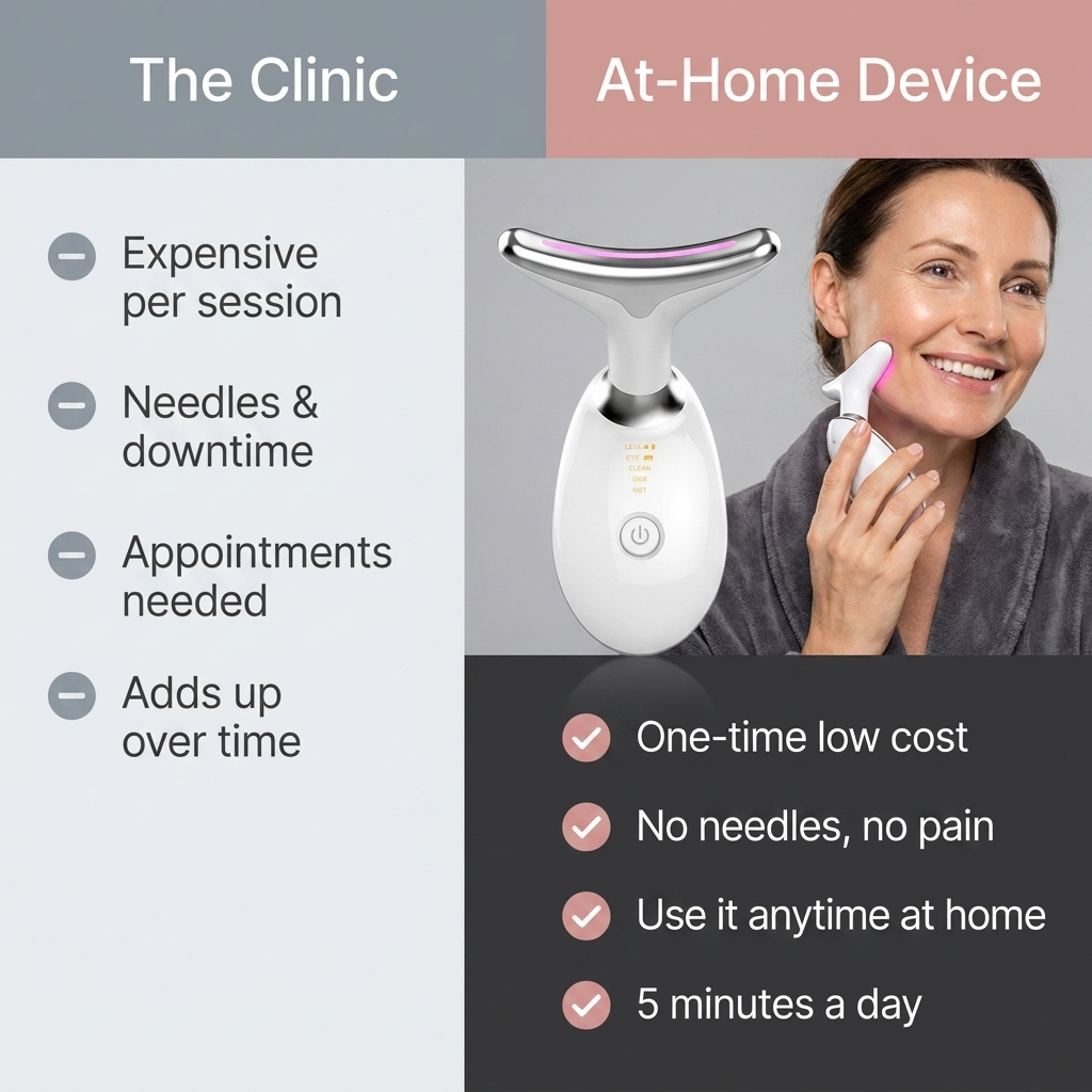 At-home device versus clinic comparison