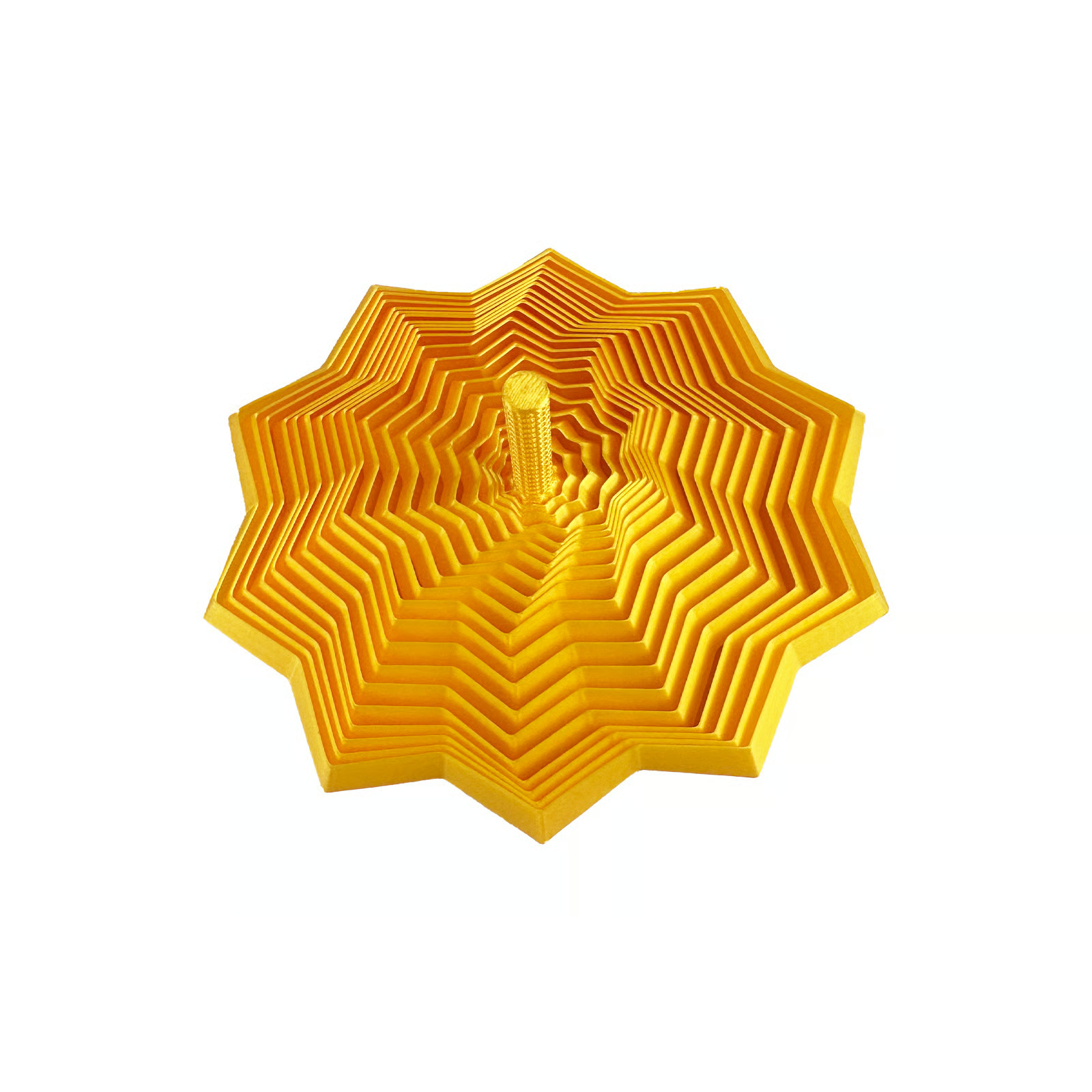 3D Printed Fidget Star – Stress Relief Whirling Toy