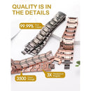 Copper magnetic bracelet--Relieve fatigue and promote blood circulation