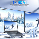 Limited-time offer-USB-C Docking Station Laptop Stand with 4K HDMI